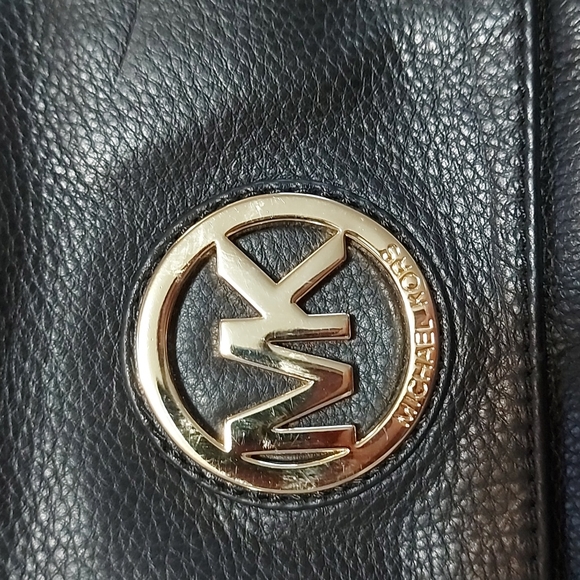 Michael Michael Kors Fulton Leather Small Chain Shoulder Flap Bag NWT - Picture 3 of 13